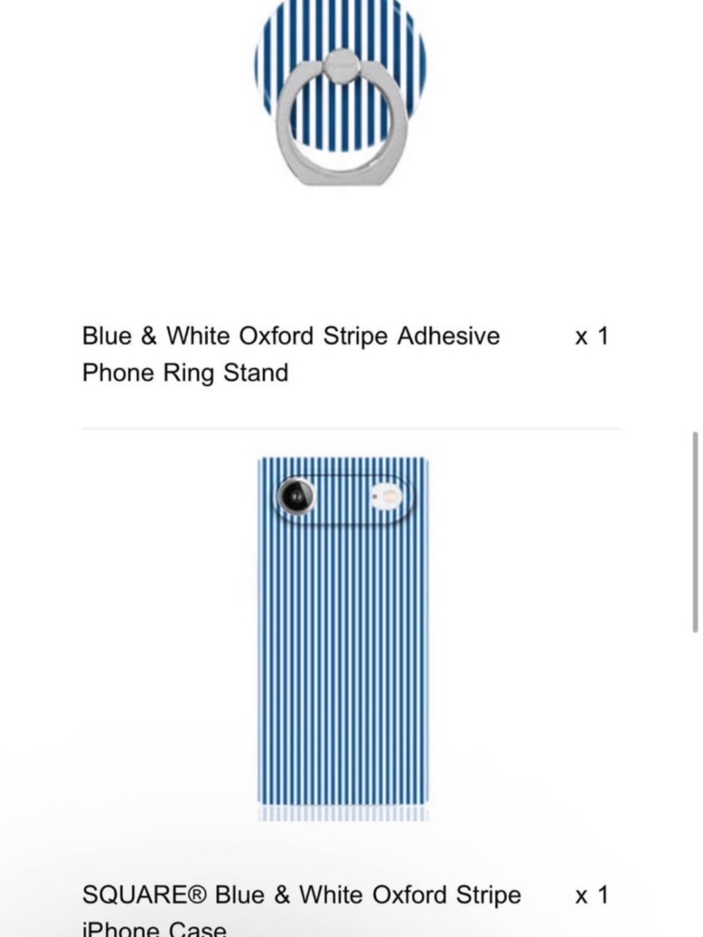 Apple cell phone air case